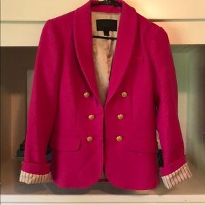 J Crew Fuchsia Blazer